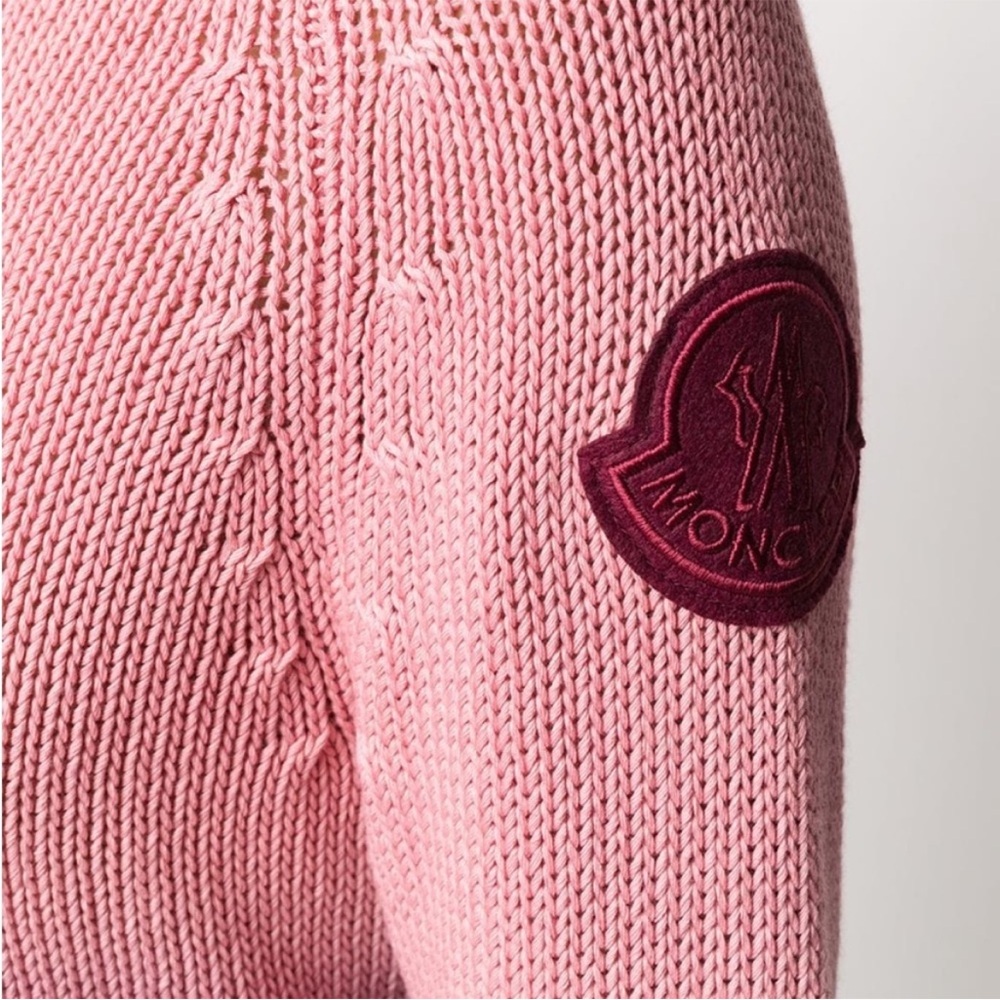 Moncler Pink Ombre Crewneck Sweater Size XS - Picture 2 of 5